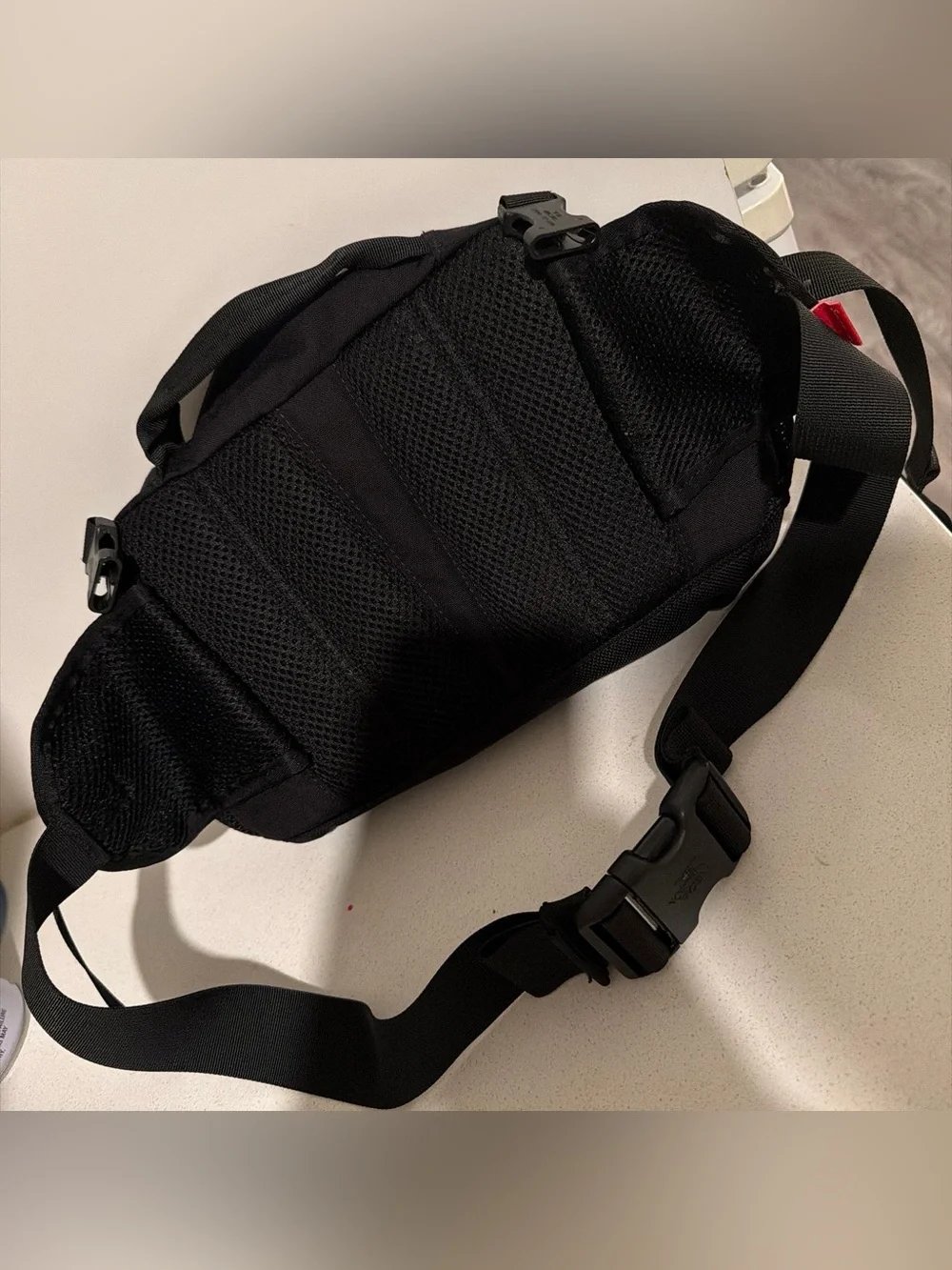 The North Face x Supreme Black Belt Bag